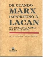 Tapa de De cuando Marx importunó a Lacan
