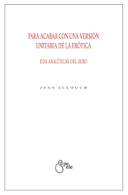 Tapa de Para acabar con una versión unitaria de la erótica