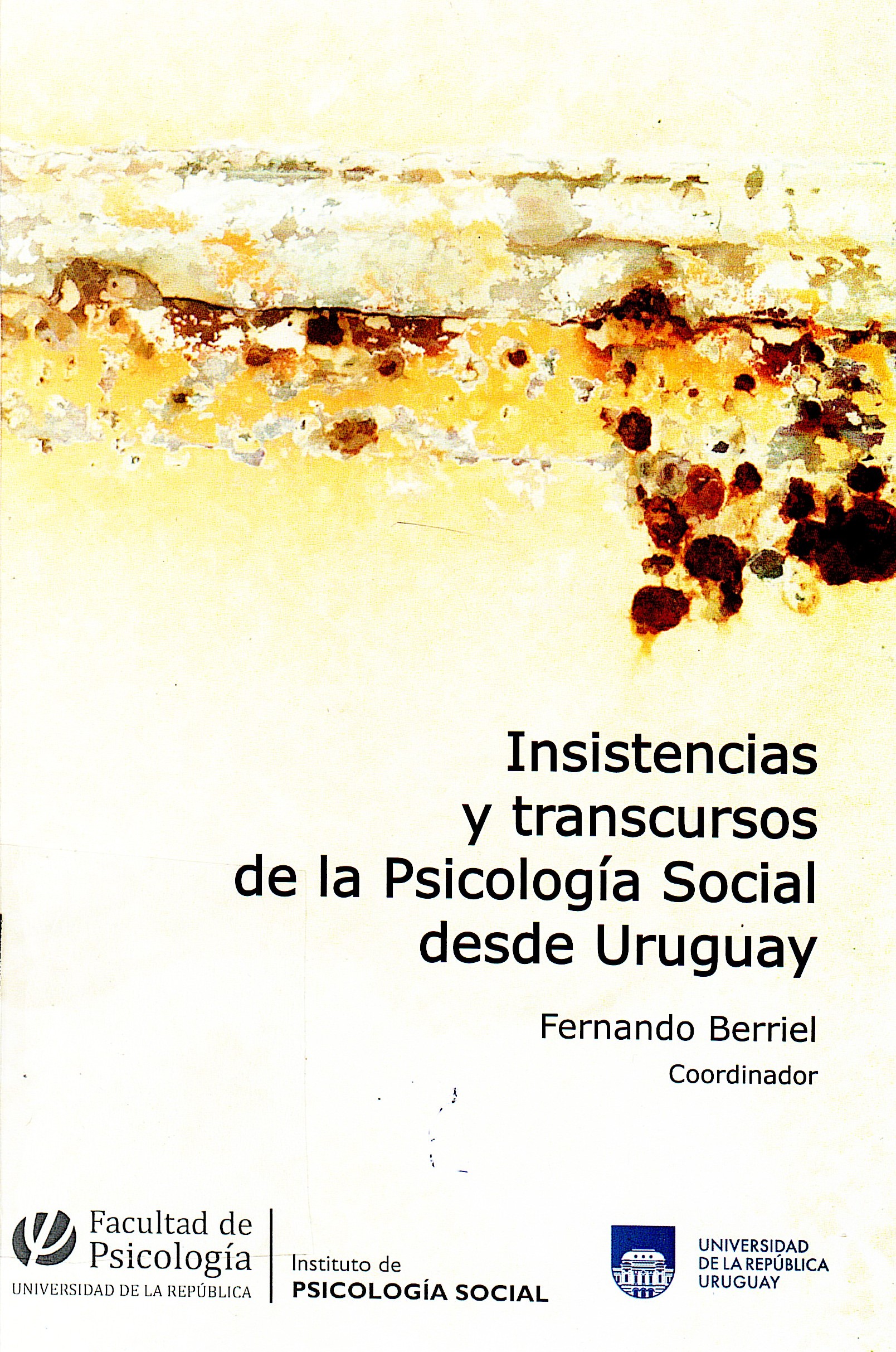 Tapa de Insistencias y transcursos