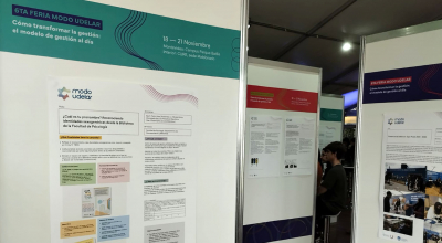 La Biblioteca de la Facultad de Psicología presentó el proyecto ¿Cuál es tu pronombre? en la VI Feria Modo Udelar